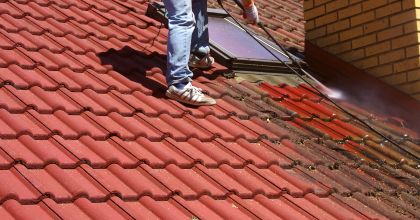 Moss removal and roof cleaning — Worcestershire